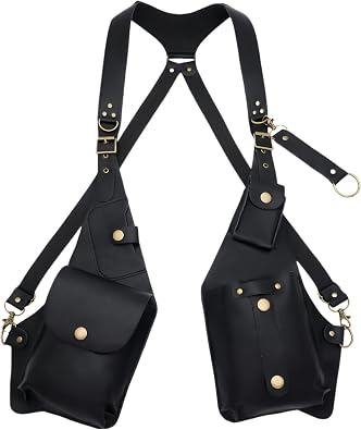 Men Shoulders Leather Holster Bag Shoulder Holsters for Concealed Carry, Anti Theft Bag, Shoulder Holster for Men