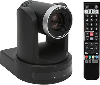 Ptz Camera With 10X Optical Zoom, Ptz Usb 3.0 Conference Camera 1080P 60fps ±170° Live Streaming Camera Live Streaming Camcorder, Meeting Video Conference Camera