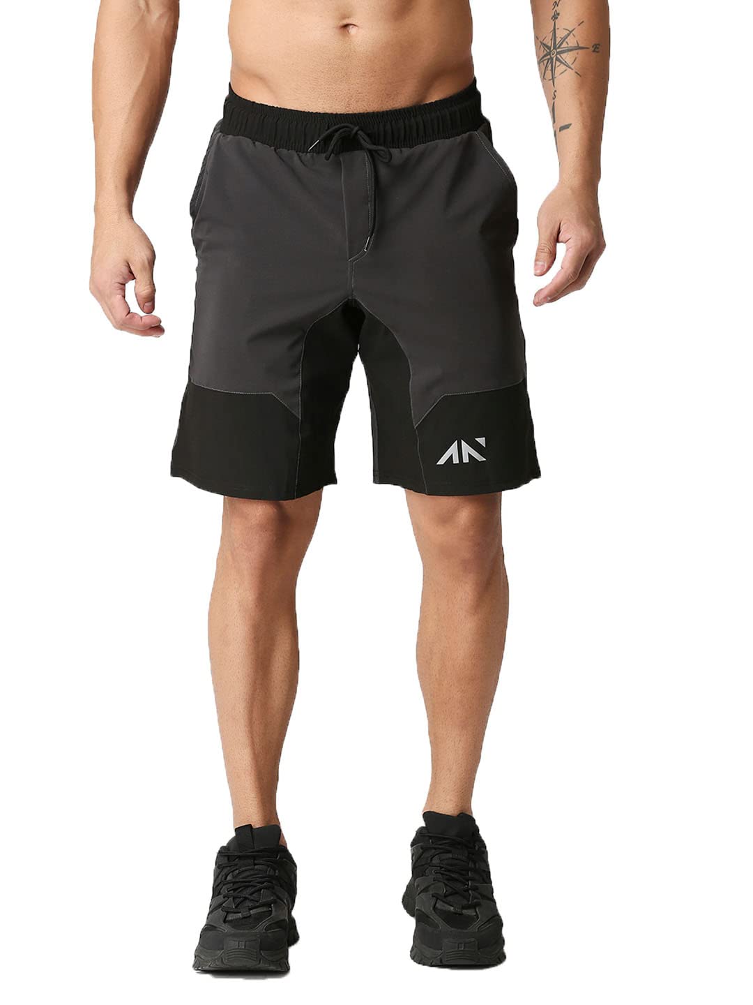 Quick Dry Active Panel Shorts for Mens