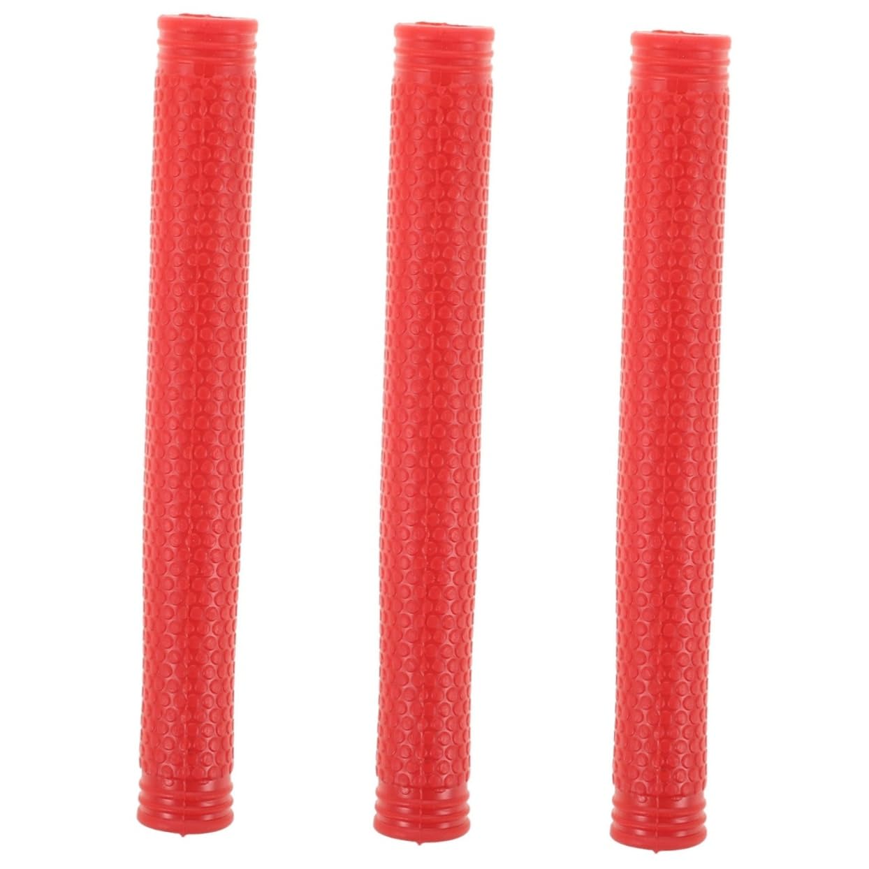 Happyyami 3pcs Fencing Practice Handle Grip Comfortable and Stable Rubber Straight Handle for Competition