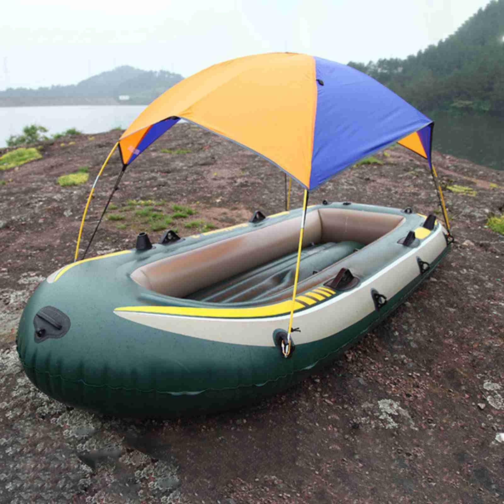 Tendalino per Barca Tendalino per Barca per a Vela per a Vela Tenda da Pesca Portatile Gommone con Funzione di Chiodi Questo è Il per per