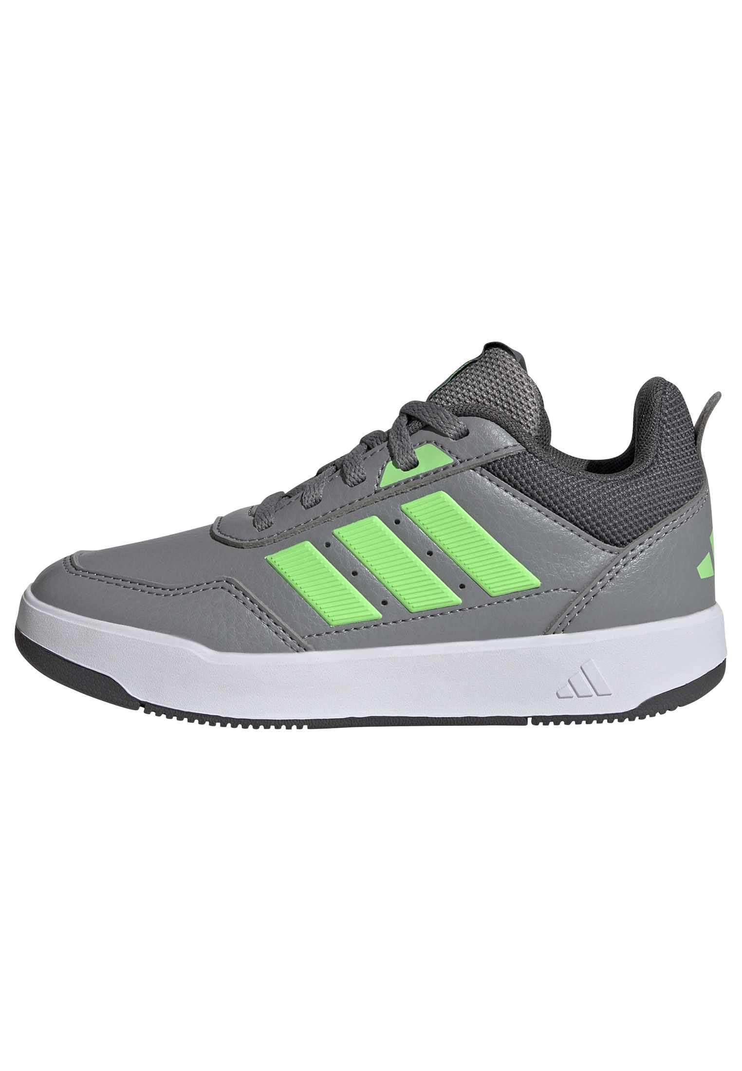 adidas Unisex Kids TENSAUR Sport 3.0 Shoes Kids, Grey Three/Lime Burst/Grey Five, 5 UK