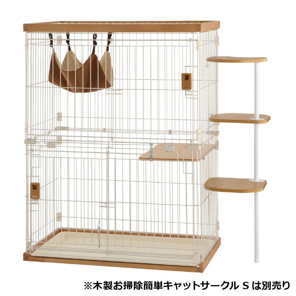 【新品】キャットサークル用　てっぺんステップ　3段　リッチェル Amazon.co.jp: リッチェル キャットサークル用てっぺんステップ 3段