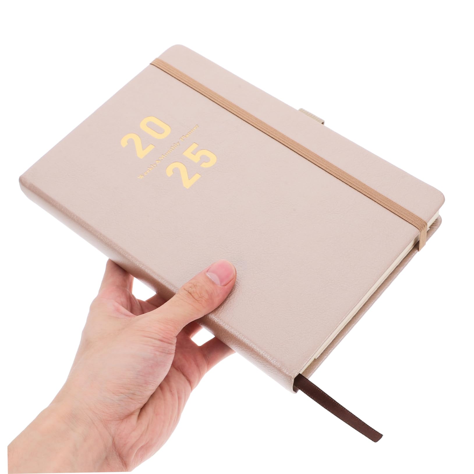 Agenda Settimanale Con Copertina Sintetica Planner Multifunzionale Per Scuola e Ufficio Notebook Con Spessa e Resistente All Inchiostro Accessorio Casa Pratico e Elegante