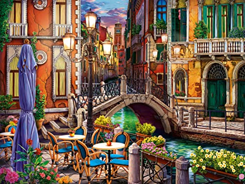 Ravensburger Venice Twilight Jigsaw Puzzle - Large Format 750 Piece Puzzle for Adults | Unique Softclick Technology | Vibrant Matte Finish | FSC...