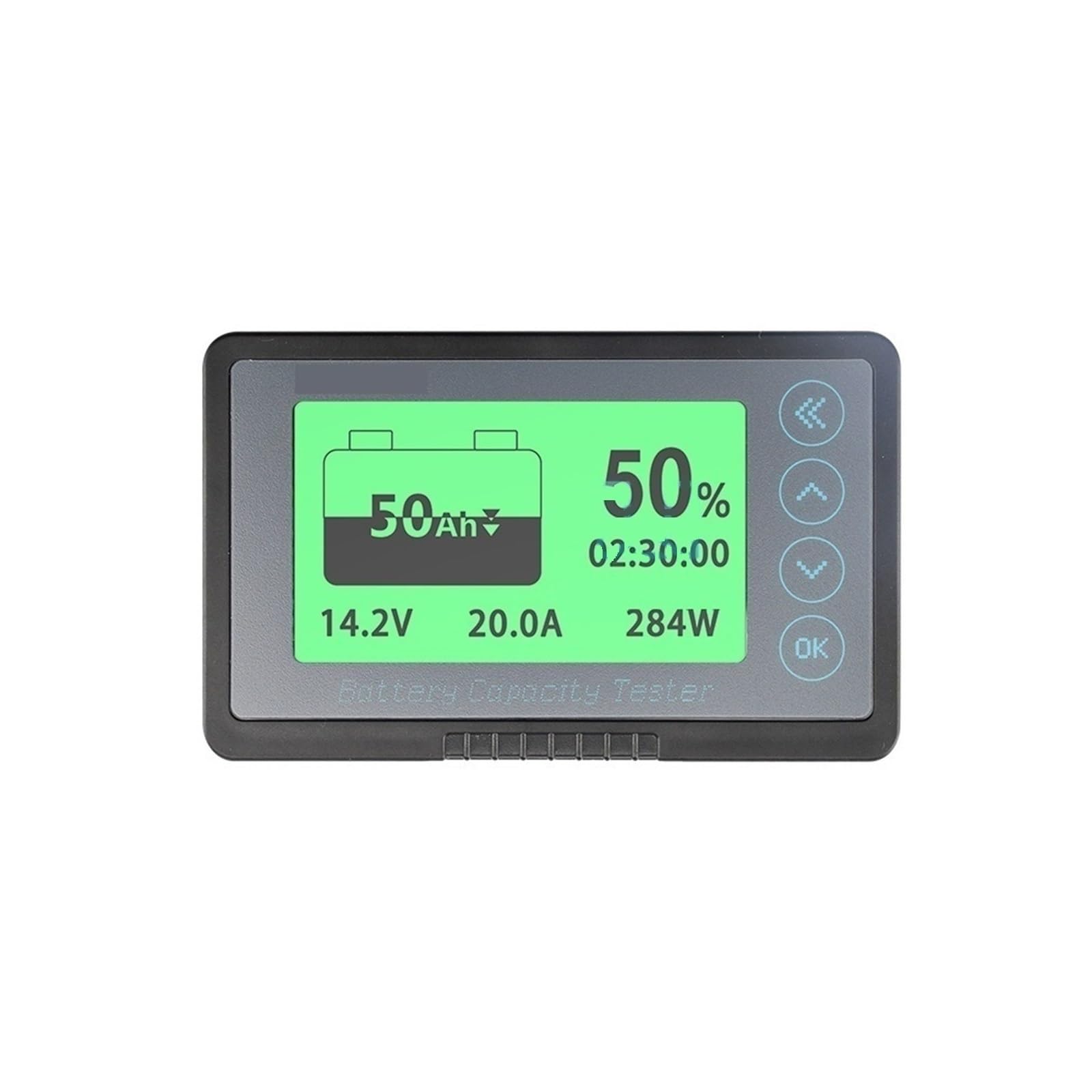 Tester per Batterie Coulomb Meter Electric Car Touring Indicatore di Livello della Batteria Voltmetro Rilevatore di capacità 8-120V(100A)