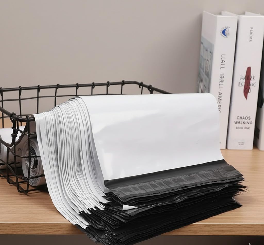 100 Bolsas para Envíos y Embalaje Talla 35x45 cm Autoadhesivas e Impermeables | Sobres Opacos y Resistentes para Paquetería, Ropa, Regalos y Documentos