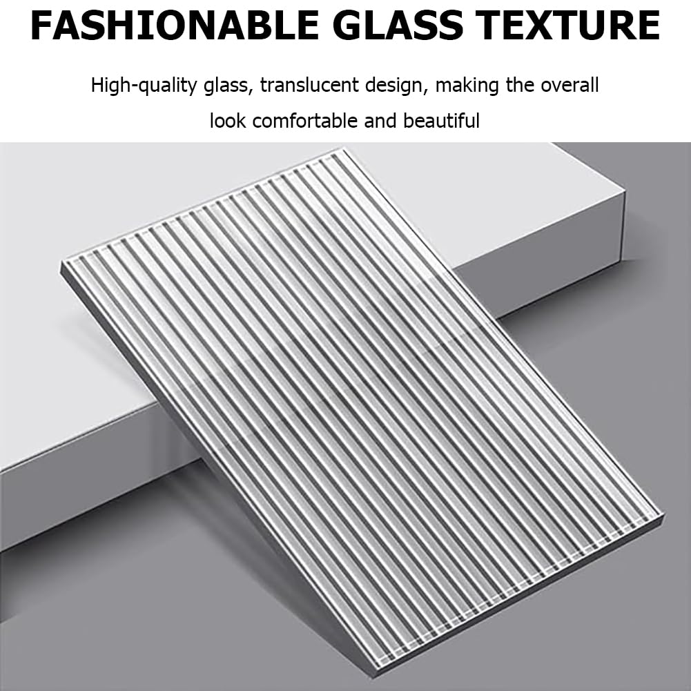 Manicure Table for Nail Tech with Glass Top,Nordic Style Nail Makeup Desk,Double-Layer Storage & Transparent Panel,Beauty Salon Workstation,Multifunctional Nail Station,100cm