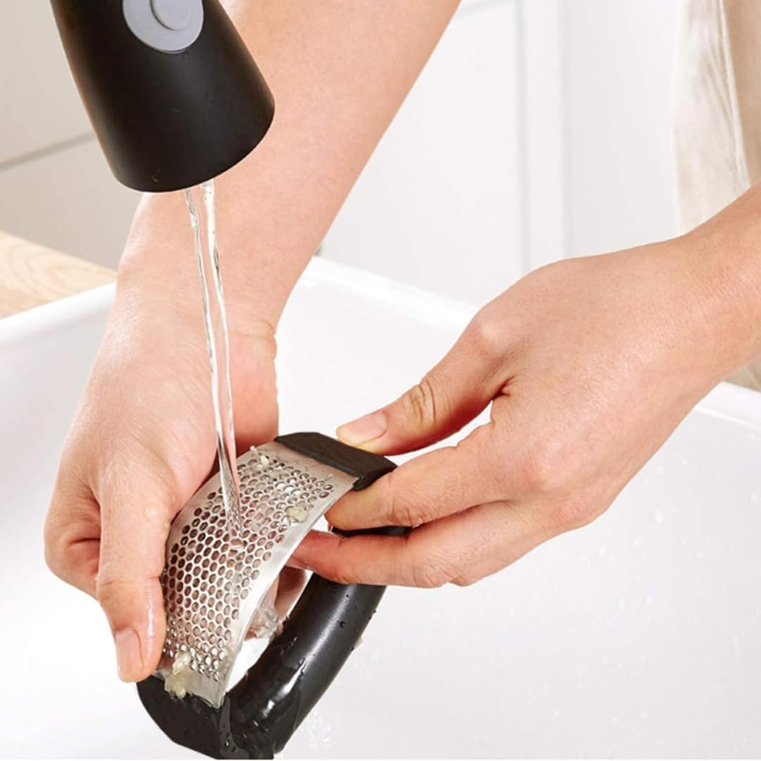 Spremiaglio In Acciaio Inox - Multifunzionale, Compatto 10,5x5 Cm - Impugnatura Ergonomica Antiscivolo - Foto 6