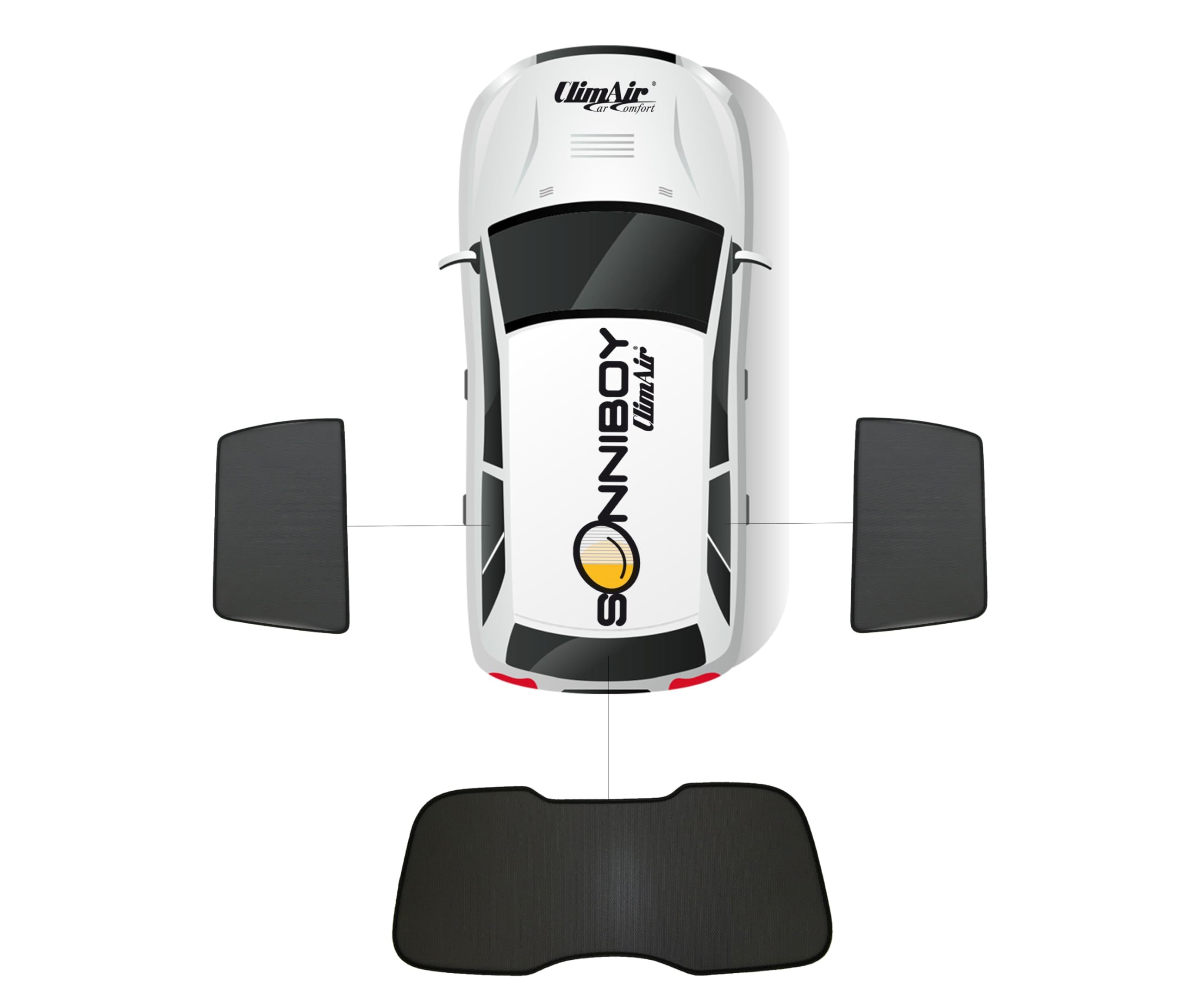 Sonniboy kompatibel mit Volkswagen Golf V Plus 2005-2008 / Golf VI Plus 2008-2014