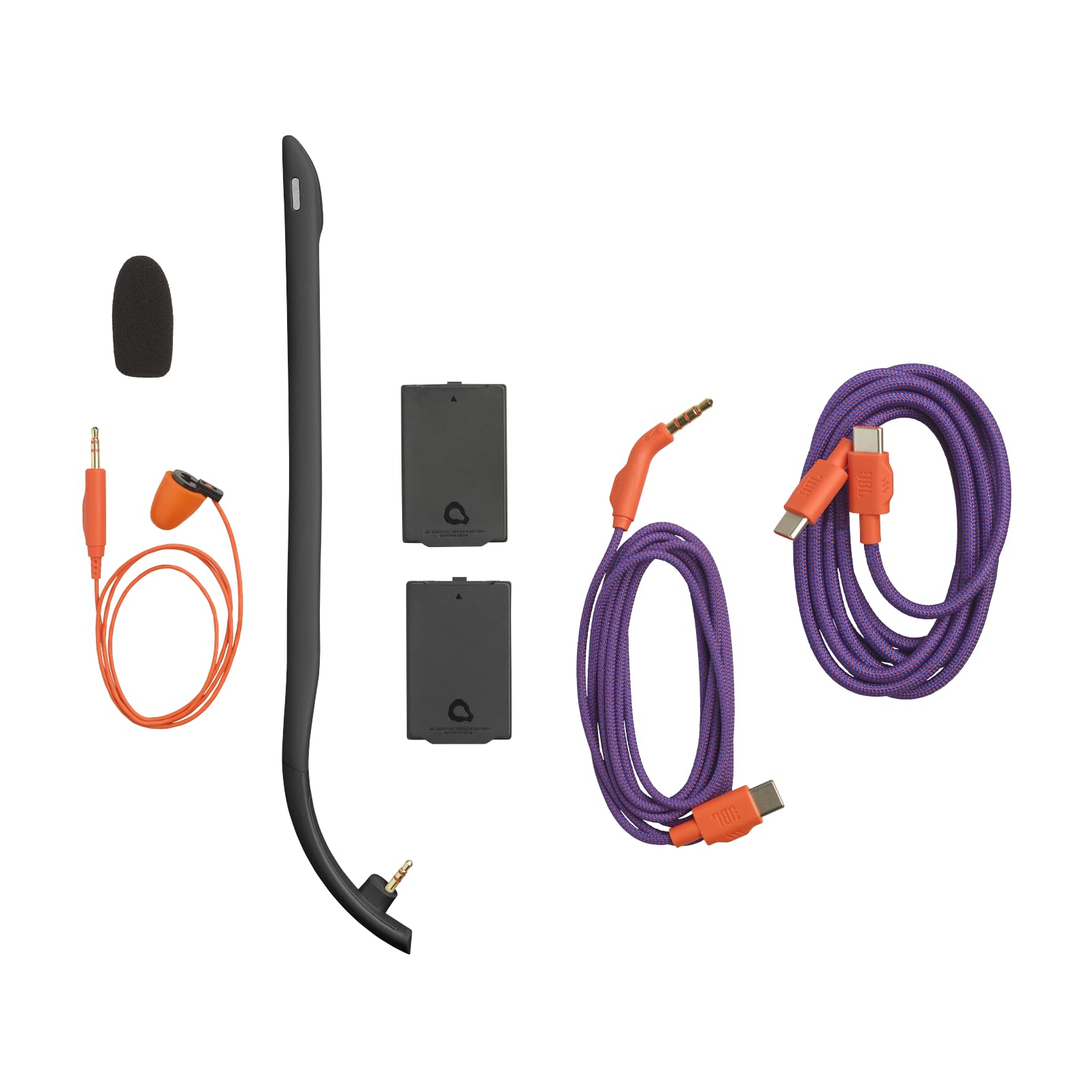 JBL Quantum 950 Kabelloses Bluetooth-Gaming-Headset, Schwarz | Multi-Platform, JBL Quantum Raumsound und Head-Tracking, Noise-Cancelling-Mikrofon, USB-C-Kabel, 50-h-Akku