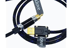 3ft USB A to Digital Coaxial Audio Interface Audio Amplifier Cable Adapter