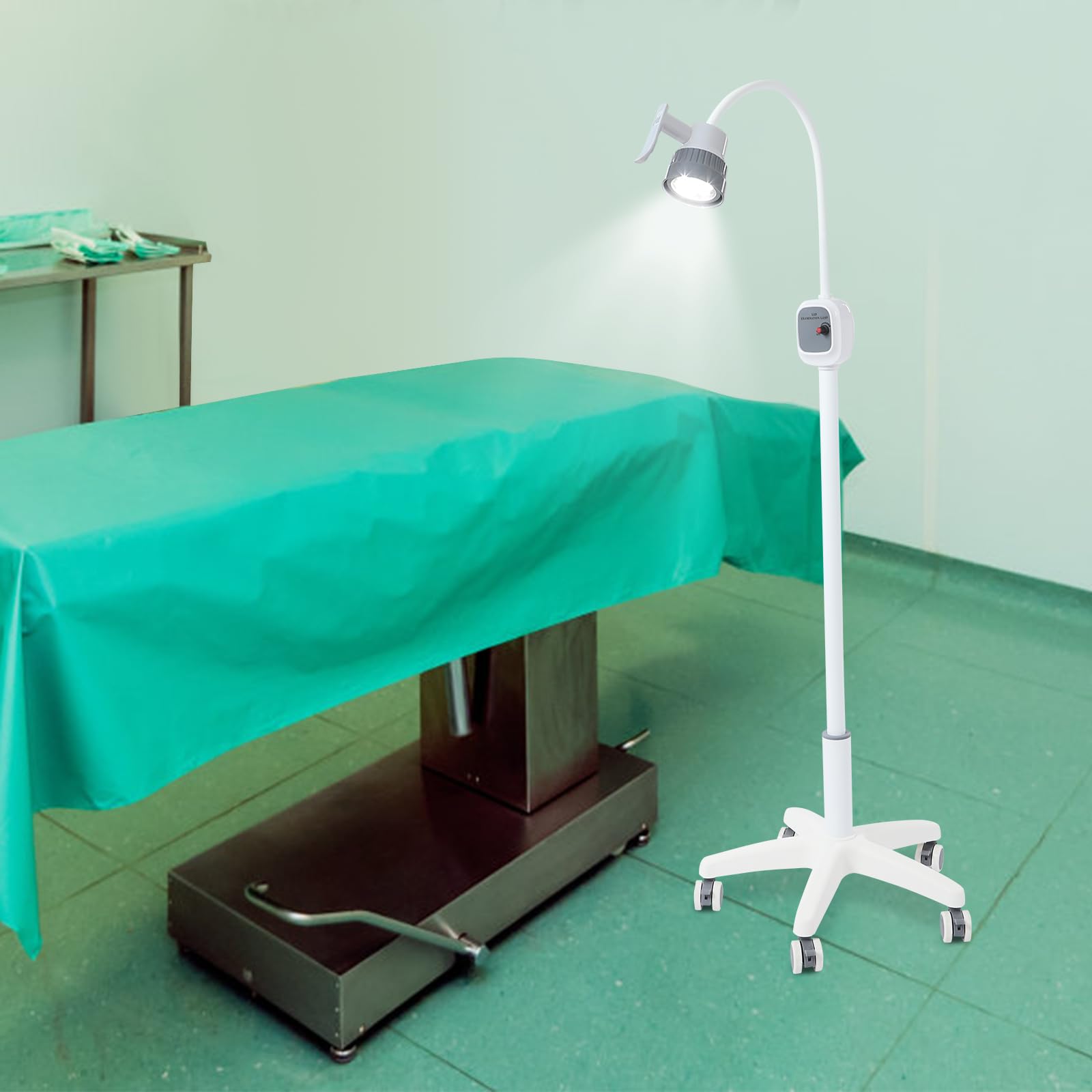 Lampada da esame chirurgico, 12 W, lampada a LED, dimmerabile, lampada per esami ginecologici, per ospedali dentali, chirurgia estetica, procedure chirurgiche