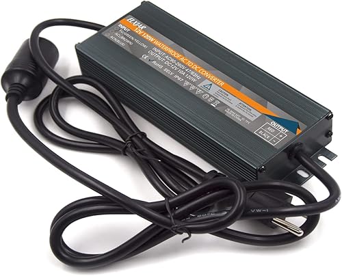 Convertidor de CA a CC impermeable IP67, convertidor de 10 A 120 W  110 V a 12 V, convertidor de conmutación de CA 110 V-220 V a CC 120 W para