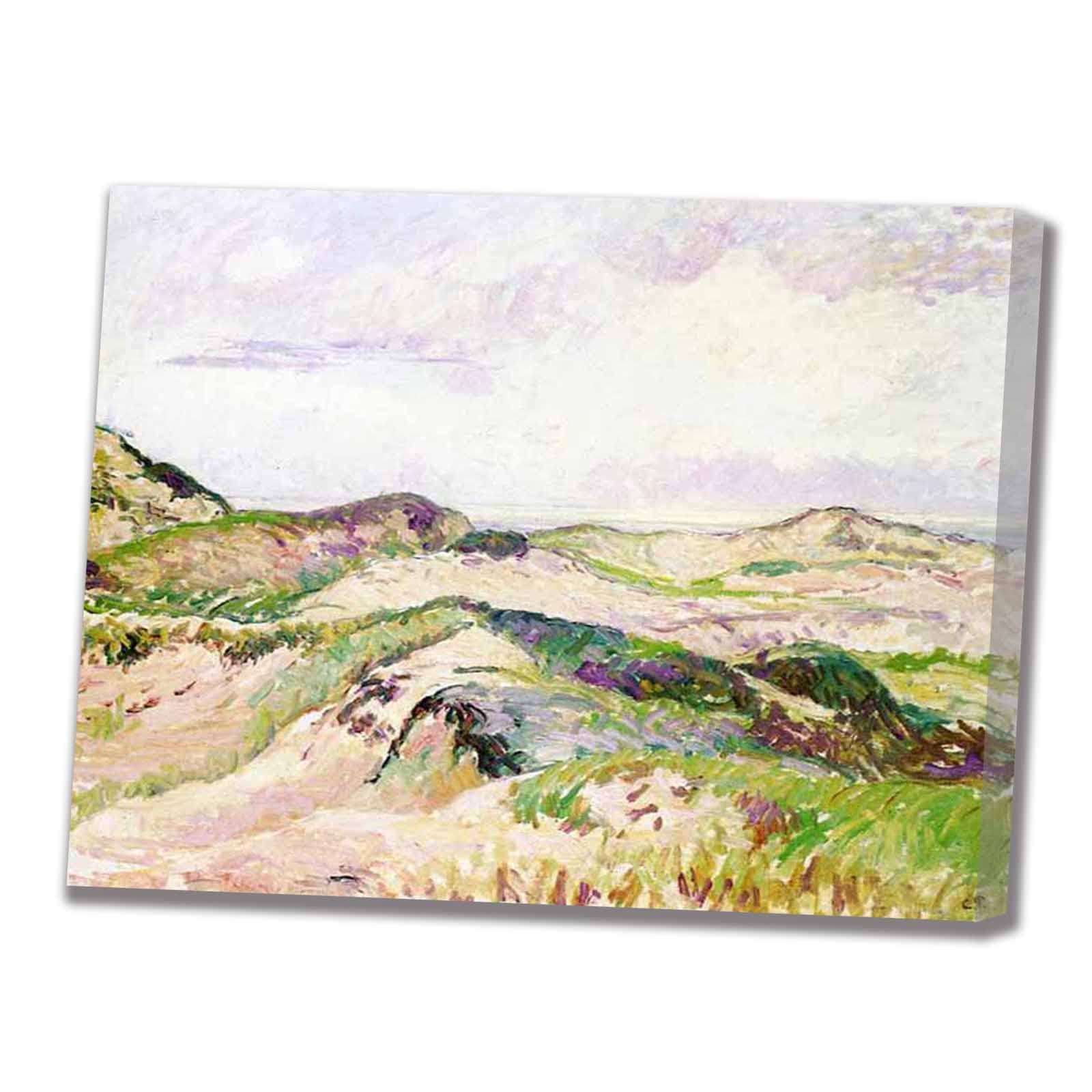 絵画　壁掛け　美術品　カミーユ・ピサロ Amazon.co.jp: 18 ウォールアート エラニーの草原 1886 カミーユ
