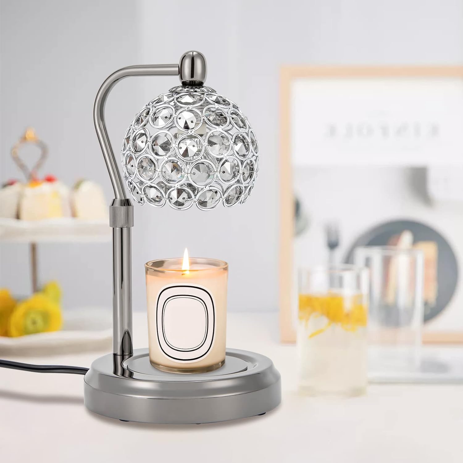 NOLANTISI Candle Warmer Lamp, Touch Modern Glass Candle