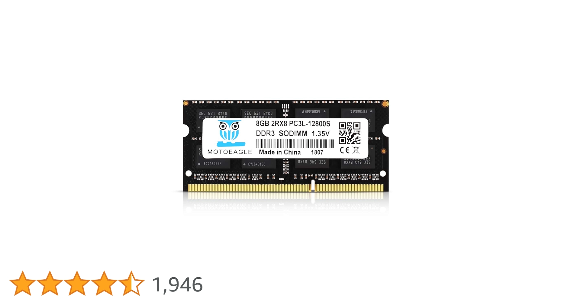 Amazon.co.jp: DDR3L 1600 MHz PC3L-12800 8GB×1枚組 SO-DIMM 電圧