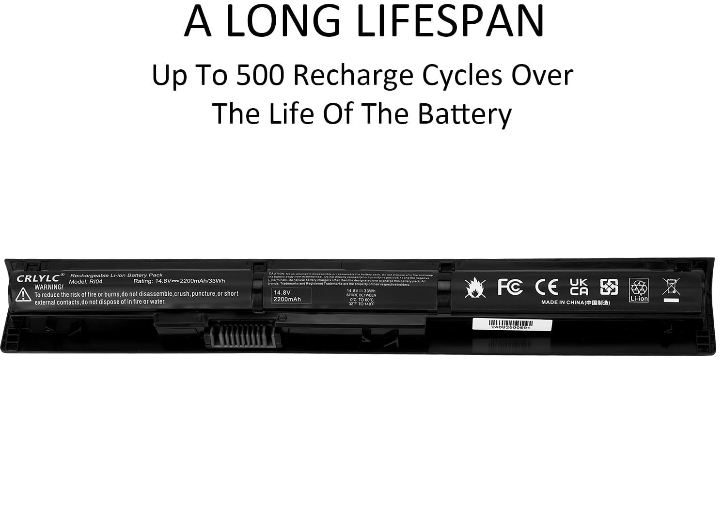 Neu KI04 800049-001 HSTNN-LB6S TPN-Q158 batterie für HP Pavilion 15-ab168ca