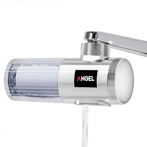 Miniatura 1 de ANGEL UF60 Filtro de fregadero de baño, ultra filtración de 0.01 m para cuidado de la piel y cuidado del cabello, filtro de agua para grifo de