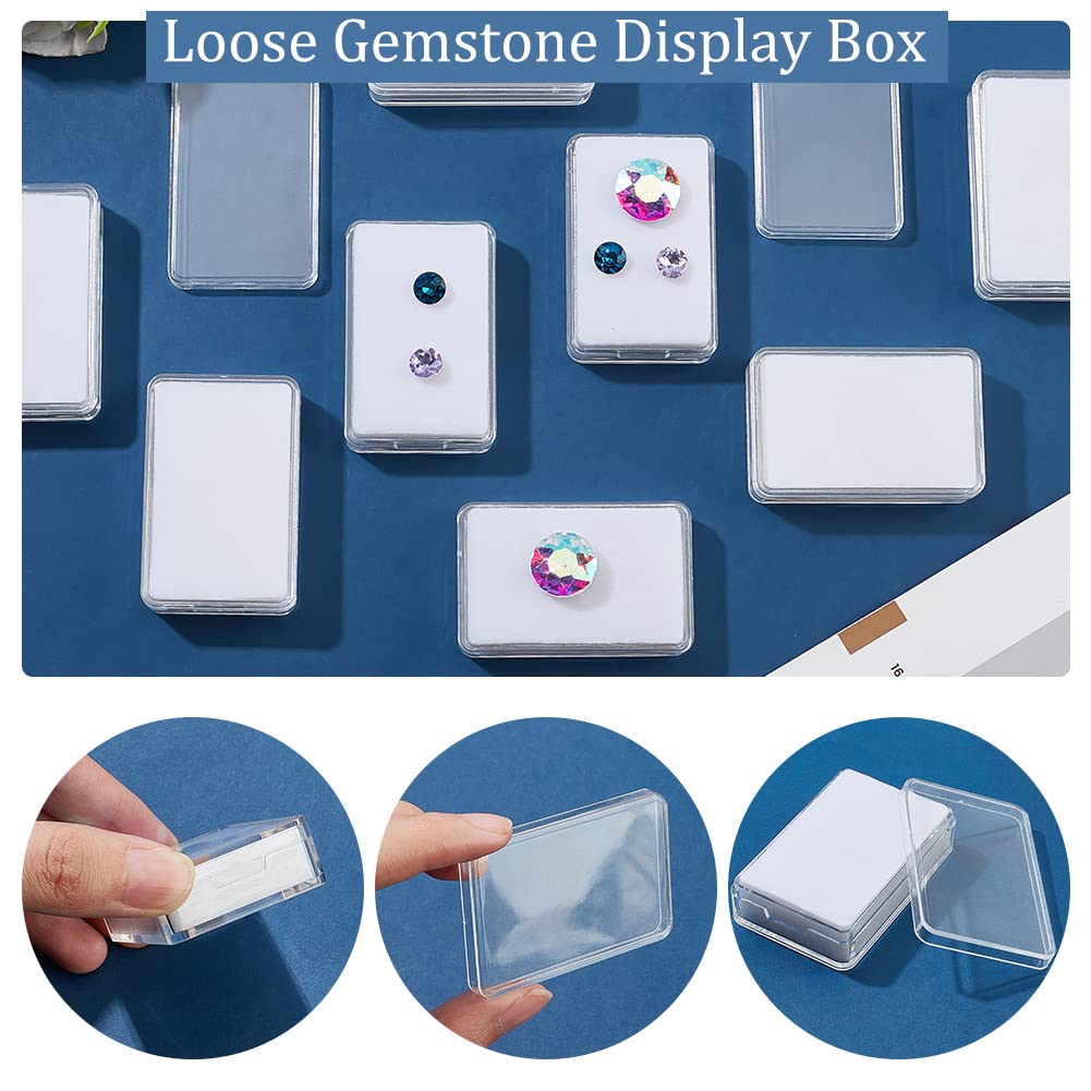 NBEADS 12 Pcs Gemstone Display Box - Image 4
