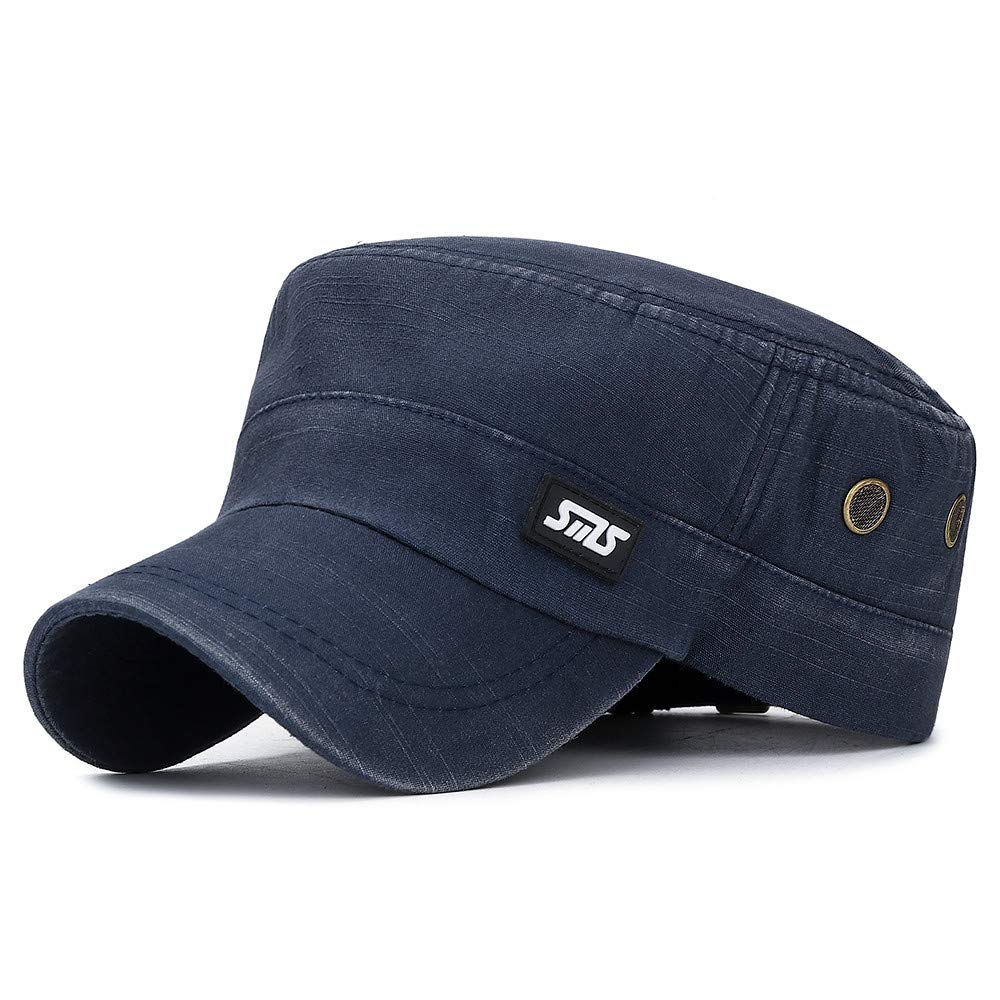 Women Baseball Cap Fashion Unisex Military Style Flat Cap Ladies