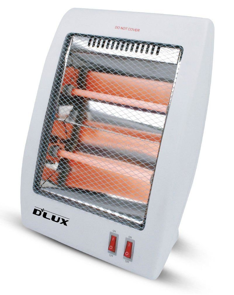 DLUX Infrared Quartz Space Heater Energy Efficient Quite 400/800 Watts by  MERCURY QUARTZ HEATER HEH-226 : Amazon.in