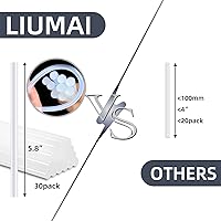 Vista 6 de Pistola de pegamento, kit de pistola de pegamento caliente con 30 barras de pegamento, mini pistola de pegamento termofusible para manualidades