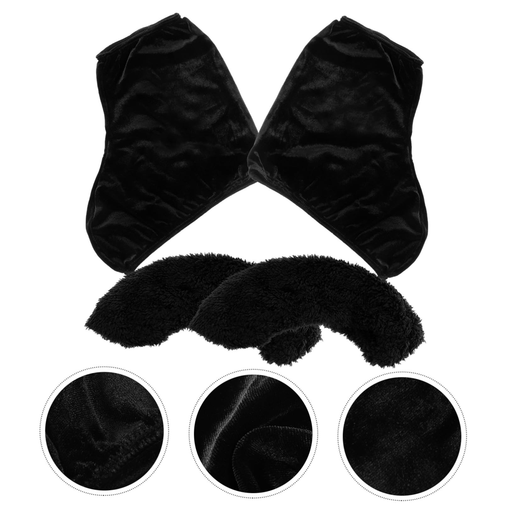 Toddmomy Cubierta de Zapato de Skate Skate Cubiertas de Cuchilla de patín de Hielo Cubrir Cubierta Protectora de Patines Cubiertas de Patines de Hielo poliéster Negro