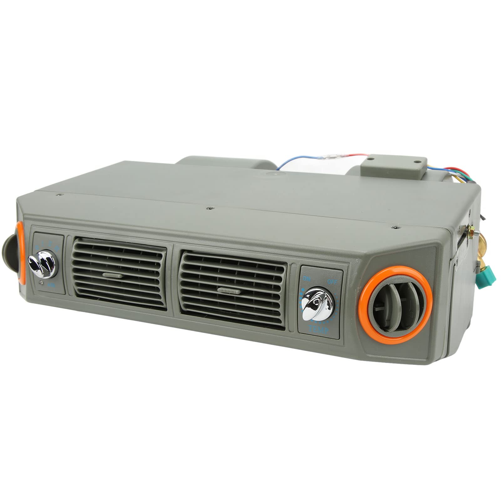 Evaporatore Compressore AC, Gruppo Evaporatore Aria Condizionata a Prestazioni Stabili Flusso d'Aria Elevato per Camper per Auto per Camper (24V)