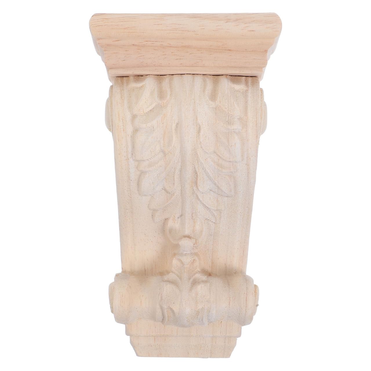 Gatuida Wood Carved Corbels Decorative European Style Wooden Column Capitals for Archways Unique Design Sturdy and Easy to Use for Home Decor