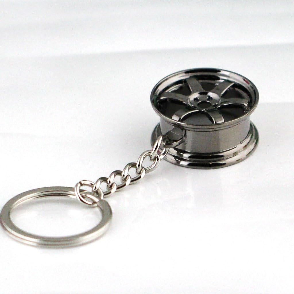 Sanshaos Men's A Car Keyring For Hyundai Bayon I 2021-2024, Car Key Chain For Nd Wo Car Ccessories Fob Replacet Business Gifts,