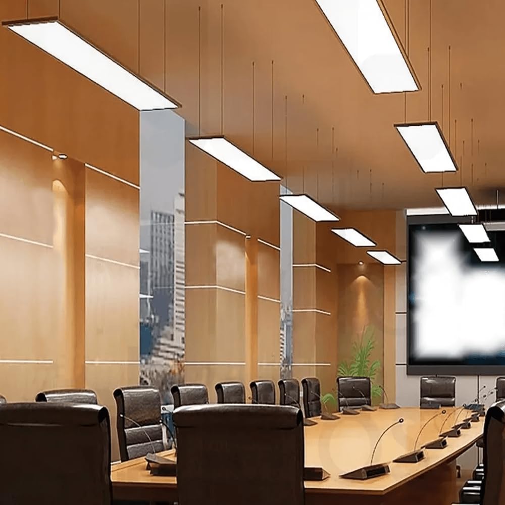 ledbox Pack 6 x Paneles LED 48W-40W-36W-24W, 30x120cm, 4CCT, UGR<19, 3000-4000-6000K
