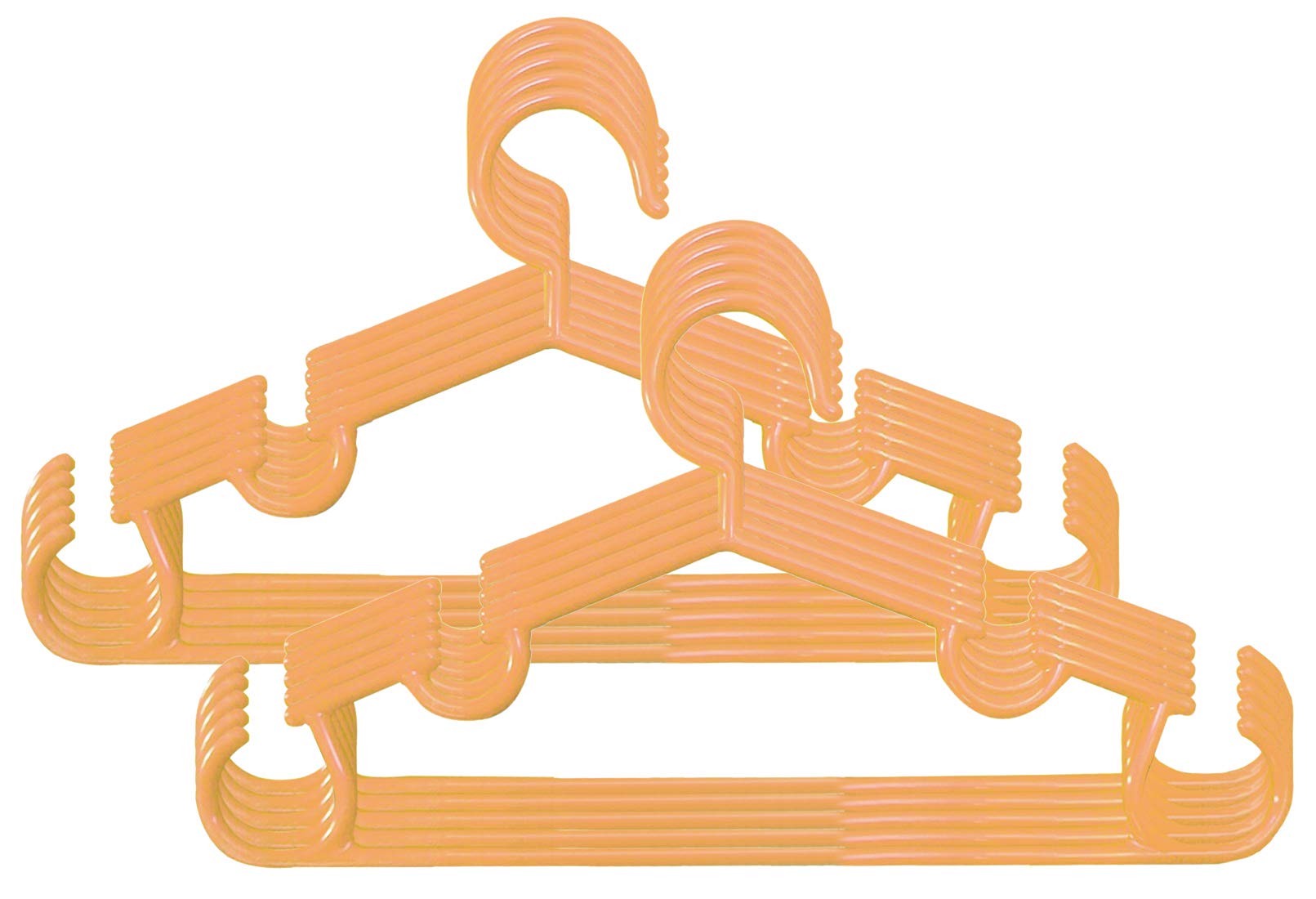 Kuber Industries Plastic 10 Pieces Baby Hanger Set for Wardrobe (Peach) -CTKTC39152 (B08491RV8B) Amazon Price History, Amazon Price Tracker