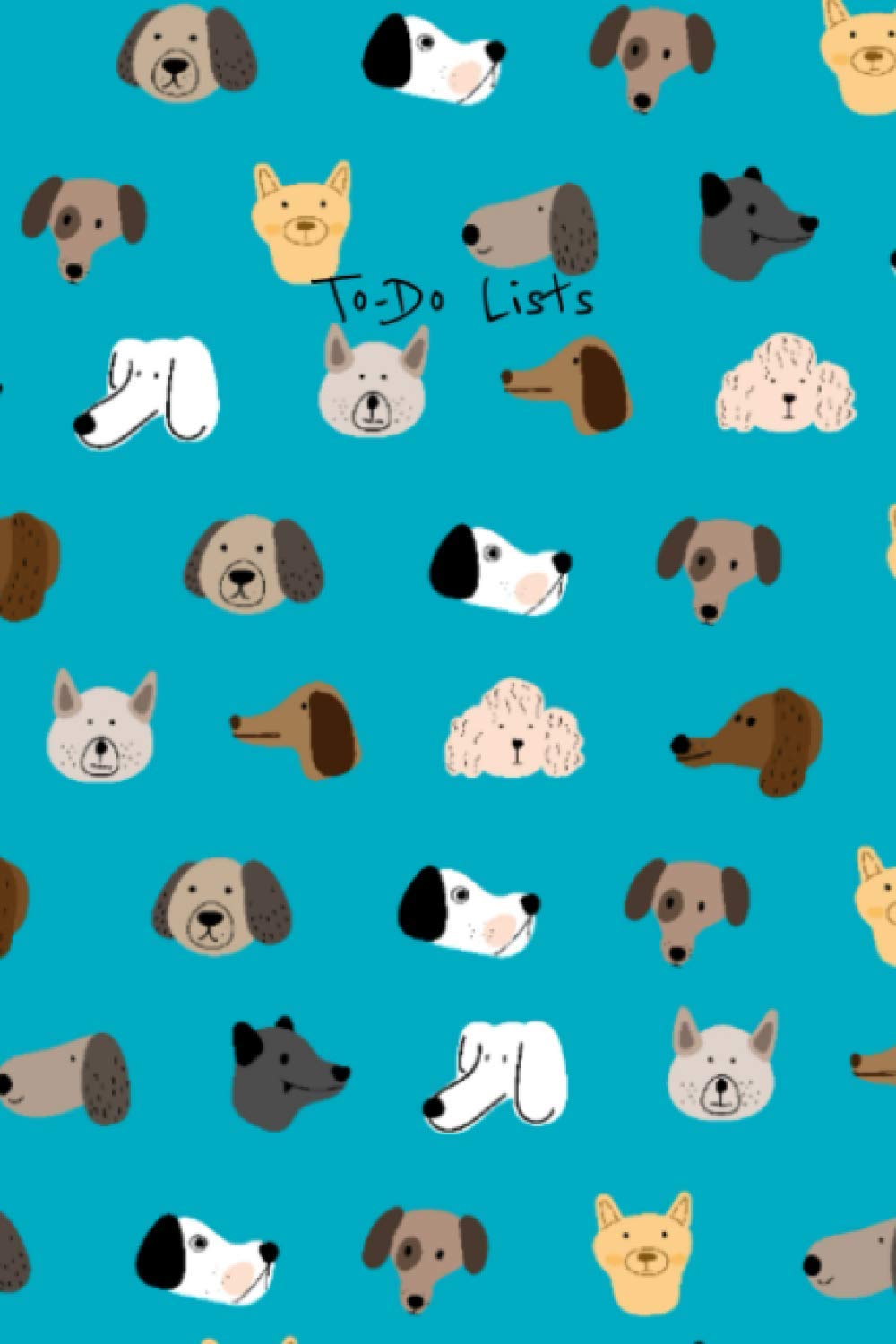 Dog Lovers' To-Do Lists Notebook | Black