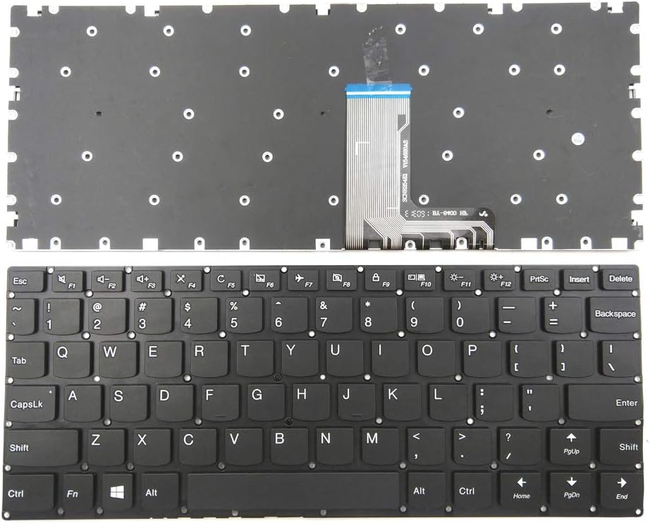 LPH Replacement Keyboard for Lenovo Yoga 310-11 310-11IAP 710-11 710-11IKB 710-11ISK Laptop