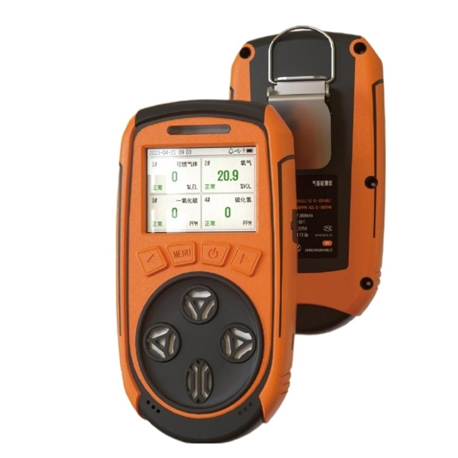Detector de Gas, analizador Multifuncional, de Alarma de Gas, monóxido de Carbono, hidrógeno, sulfuro, oxígeno, Gas Combustible, analizador GLP