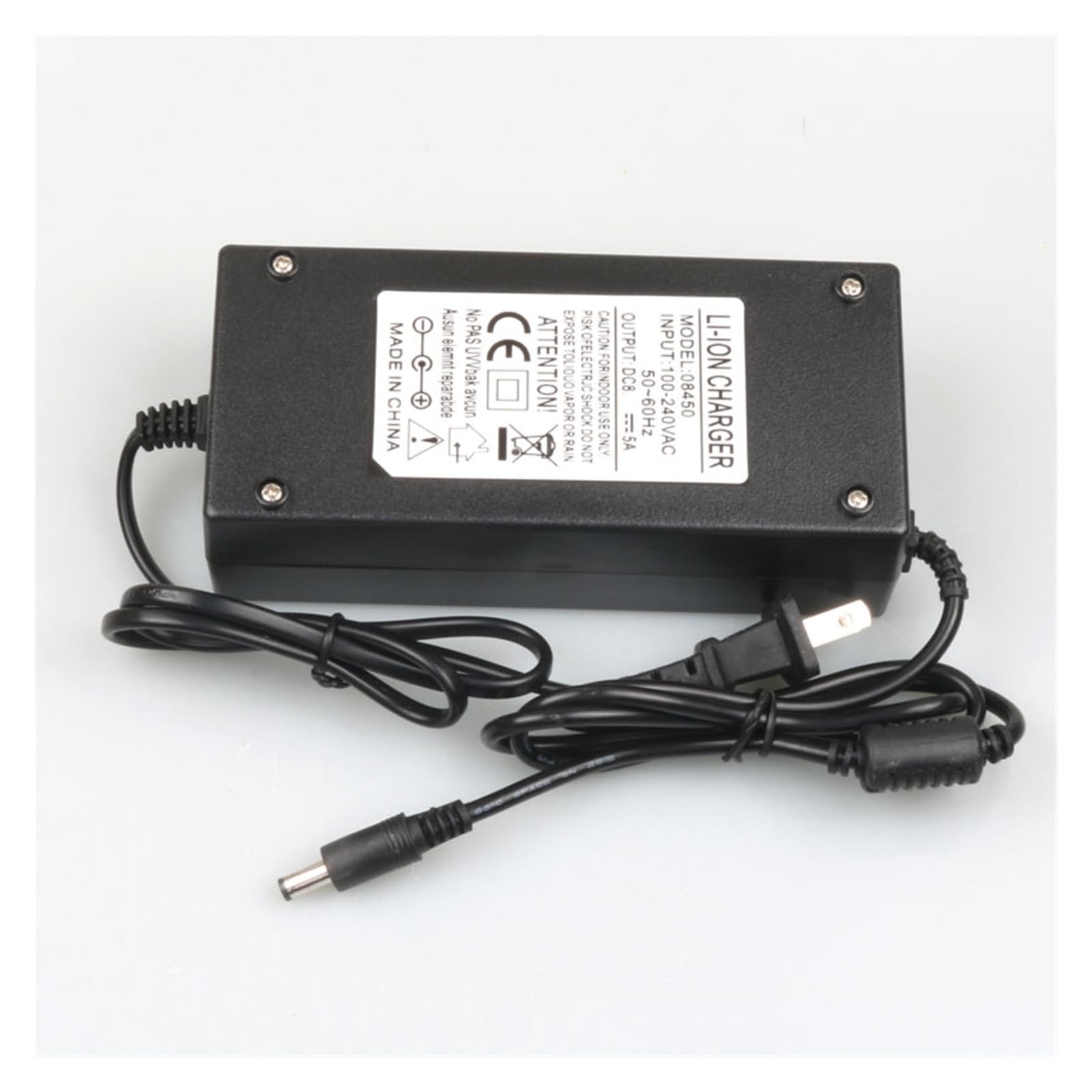 Chargeur de Batterie au Lithium ternaire 16.8V 5A, 4 Cordes, 3.7V, 18650 Ensembles, polymère 14.8V, Batterie Tout-en-Un 6A(16.8V-5A- Aviation 3 pin+with Fan)