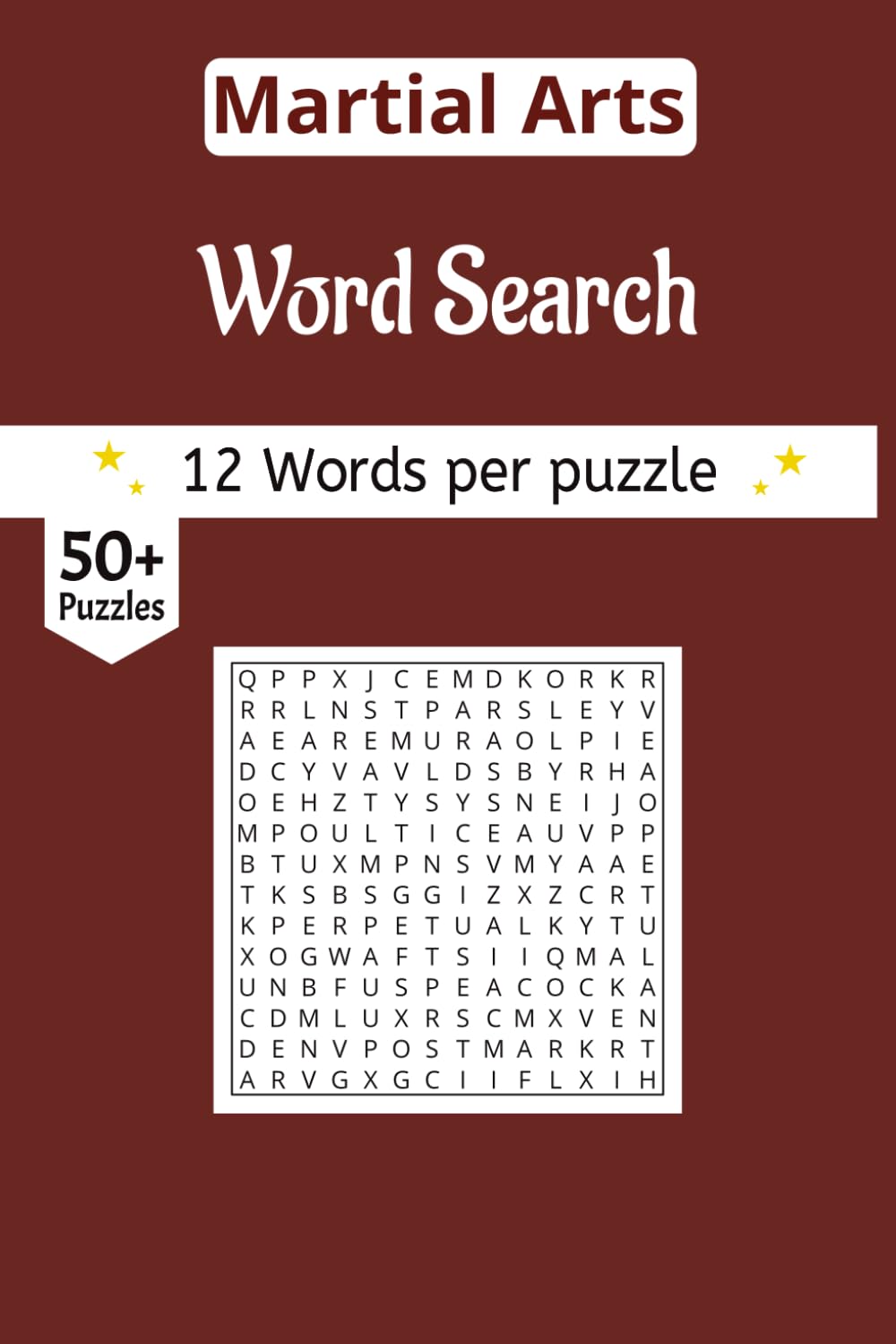Martial Arts Word Search Book: A Hand-Curated Collection of Combat Word Search book about the Art of Self-Defense