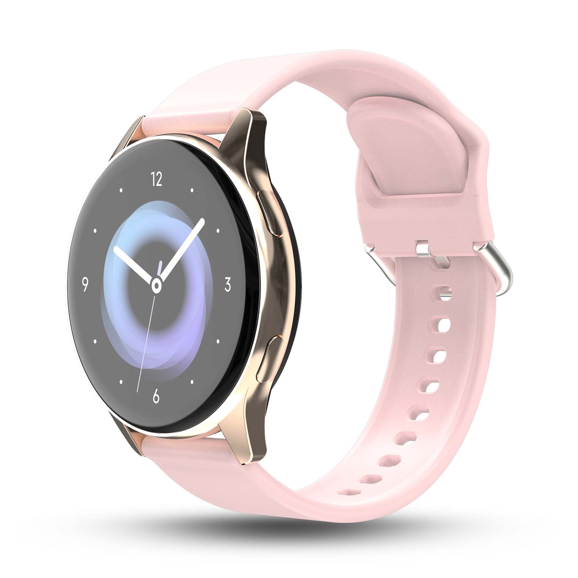 Pebble Dart 1.28" Round HD Display, Bluetooth Calling, Voice Assitance, Sleep Monitor, Alarm & Notification Smartwatch - Ivory Gold