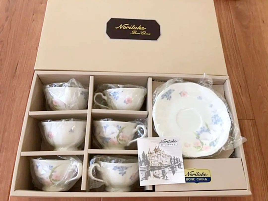 NORITAKE BONE CHINA 6客揃
