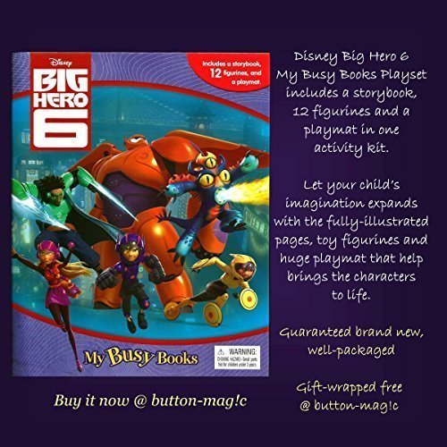 Disney BIG HERO 6 My Busy Books Activity Playset - Set includes a ...