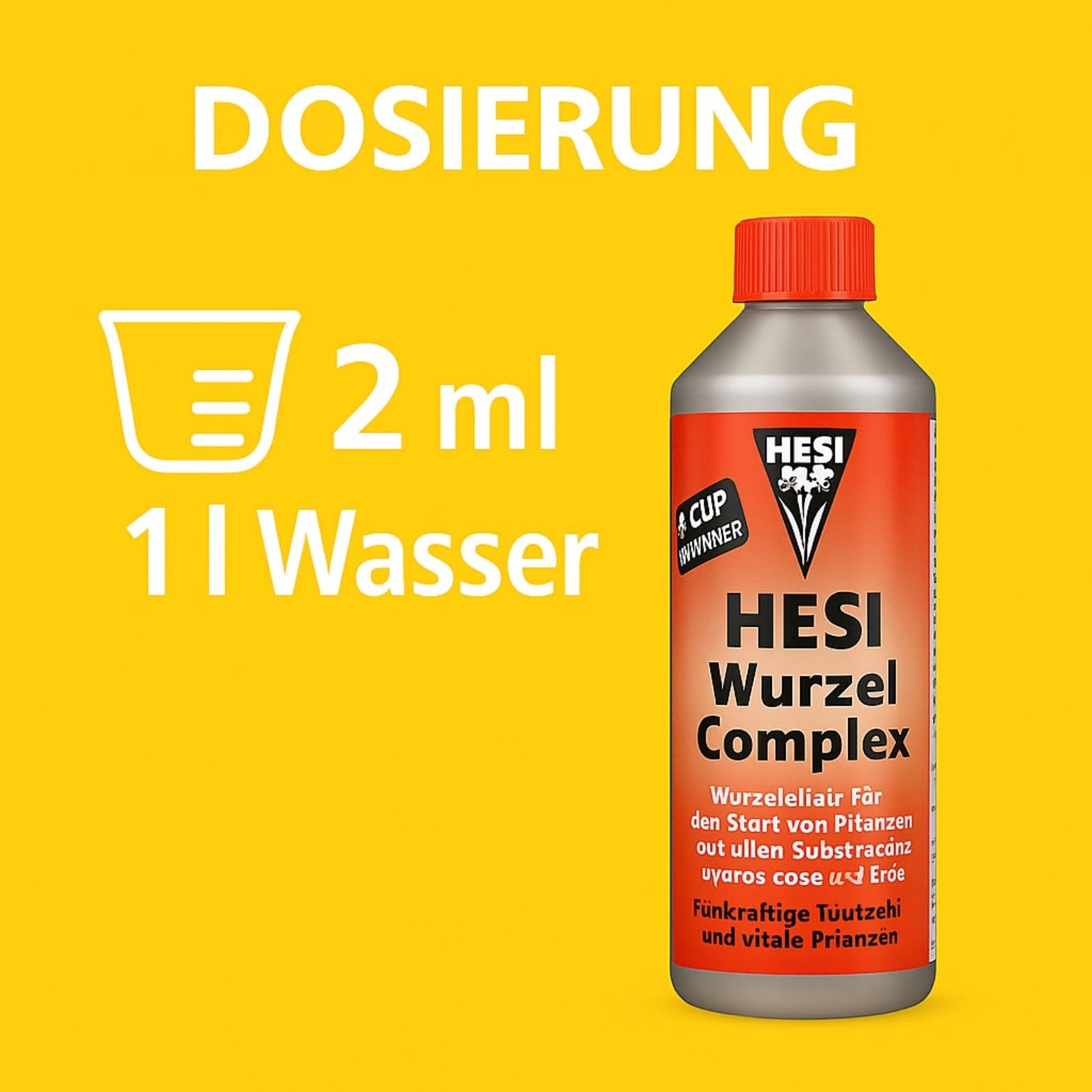 Weedness Hesi Wurzel Complex 5 litrów – nawóz do wzrostu korzeni, aktywator korzeni, stymulator korzeni, proszek korzeniowy