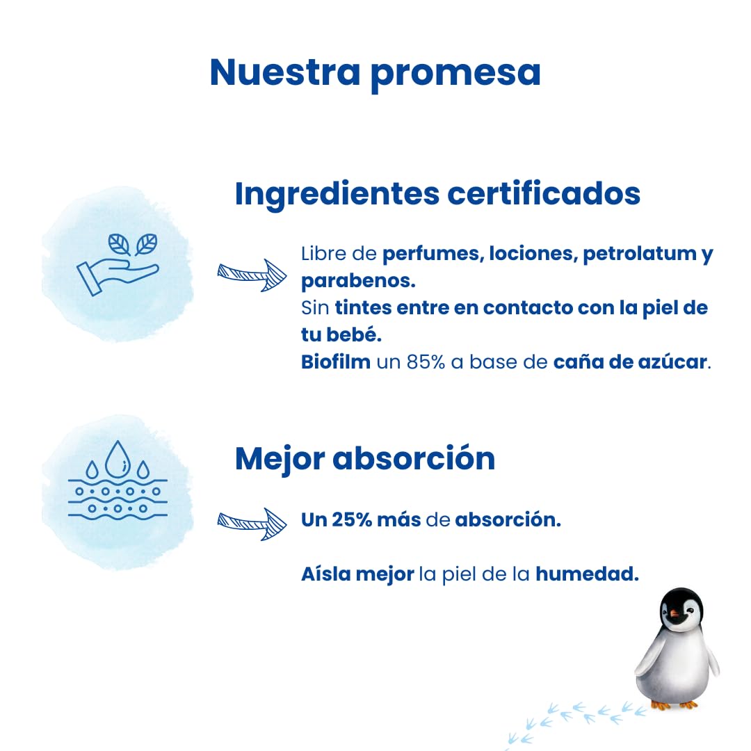 Pingo Pañales Ecológicos Talla 4 Maxi (7-18 kg), 1 bolsa de 40 pañales