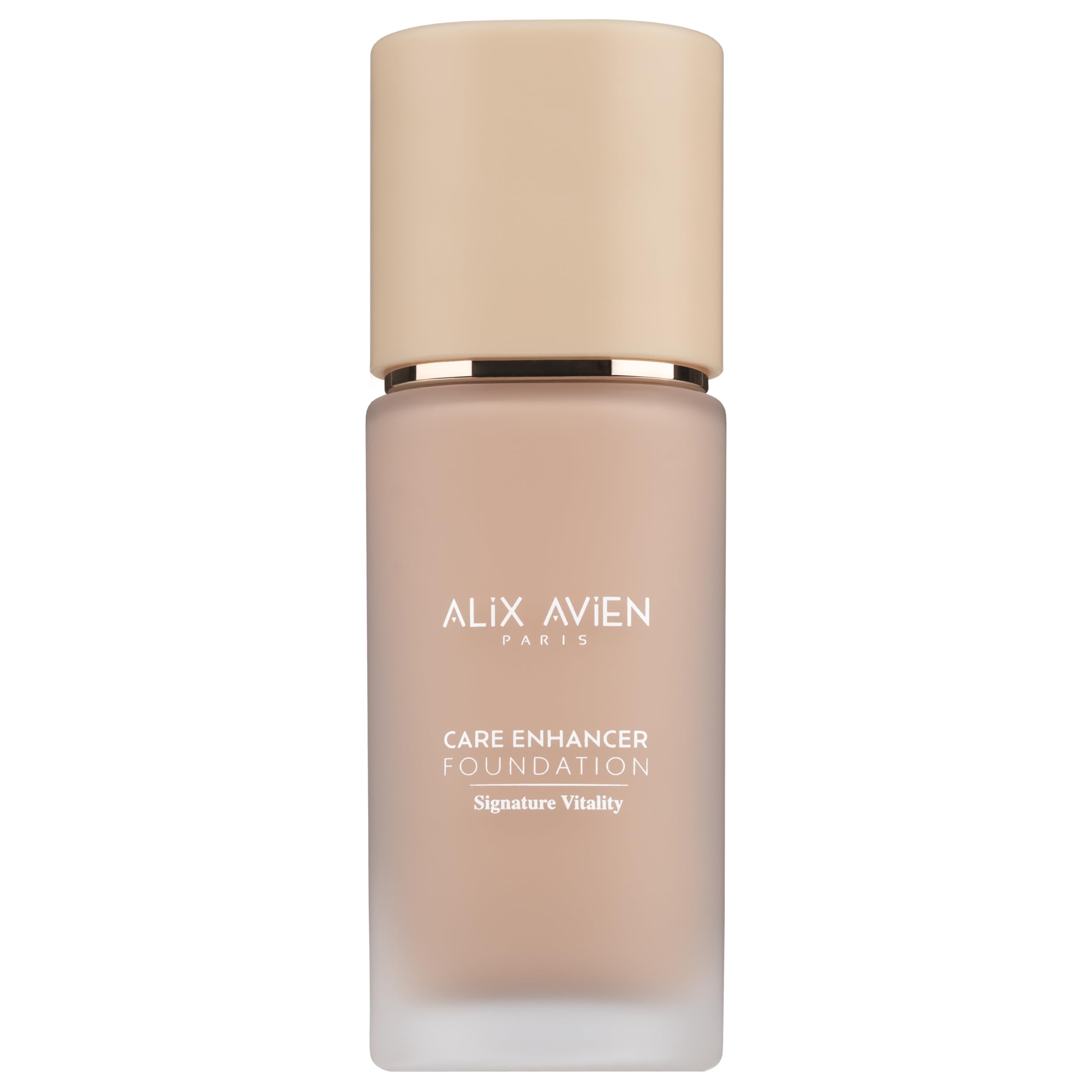 Alix Avien Kırışıklık Karşıtı Nemlendirici SPF30 Parlak Bitişli Fondöten Care Enhancer 806 Pale Apricot