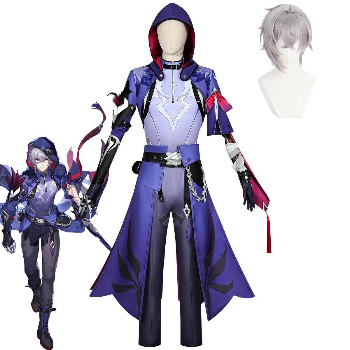 崩壊スターレイル モゼ コスプレ 衣装一色 Amazon.co.jp: JENUEKA 崩壊