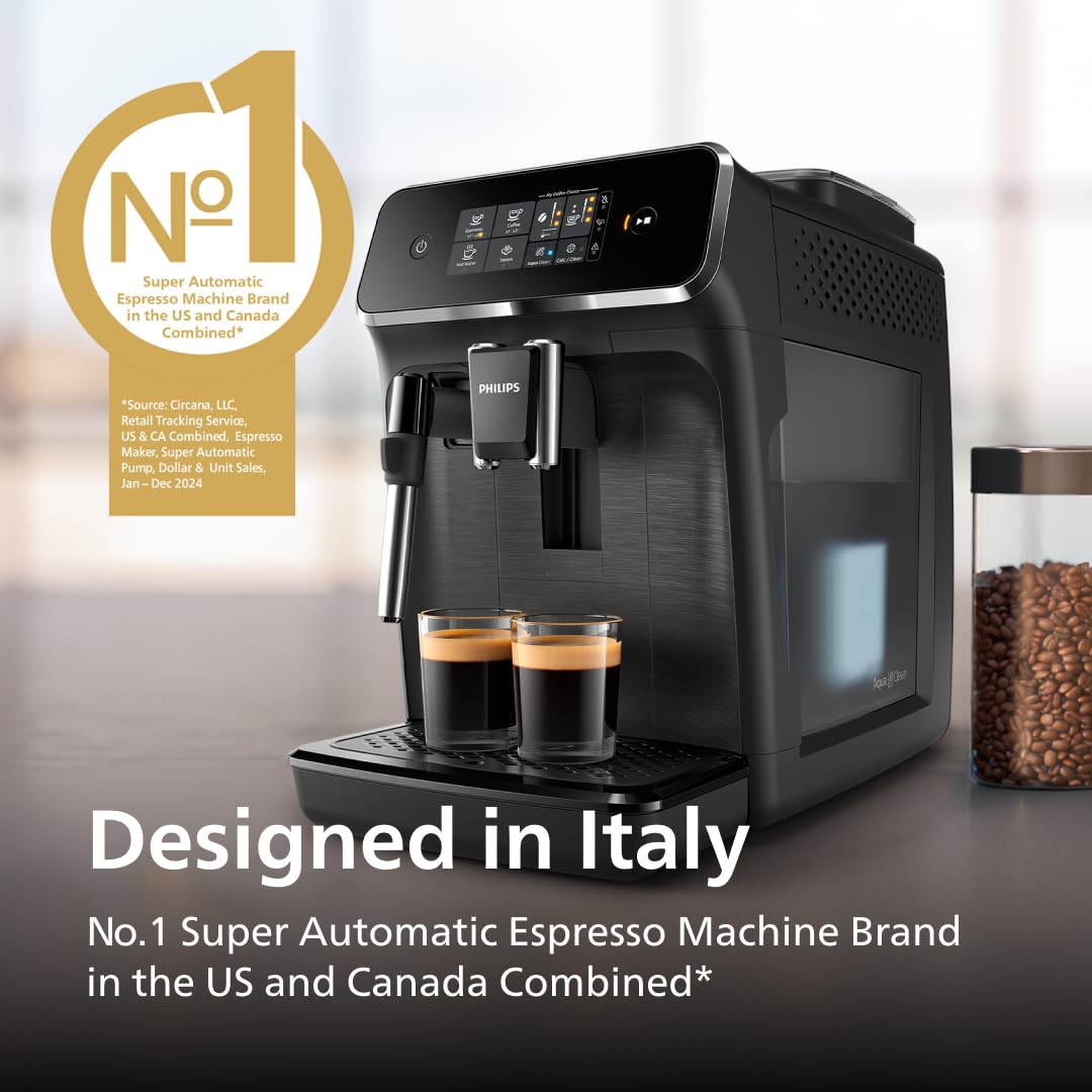 Philips 2200 Espresso Machine - Automatic Coffee Maker -7 Philips 2200 Espresso Machine - Automatic Coffee Maker -7