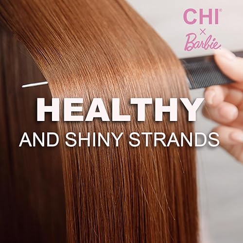 Miniatura 6 de CHI Kit Barbie Dream Pink  Incluye champú de terapia de humedad CHI x Barbie Dream Pink, acondicionador de terapia de humedad y protector térmico de