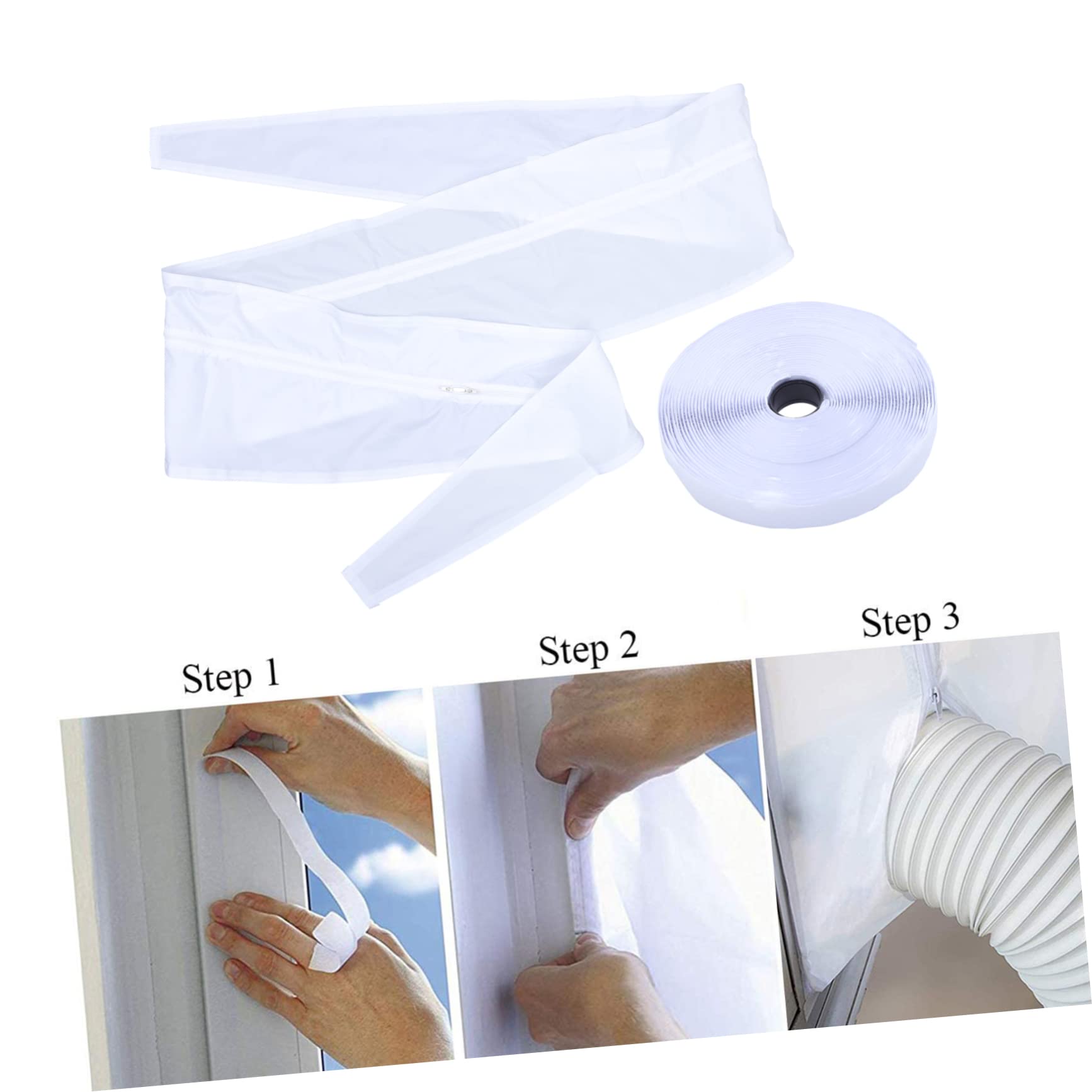 2sets Condizionatore Guarnizione Kit Sigillatura Per e Riduzione Emissioni Facile Installare Per