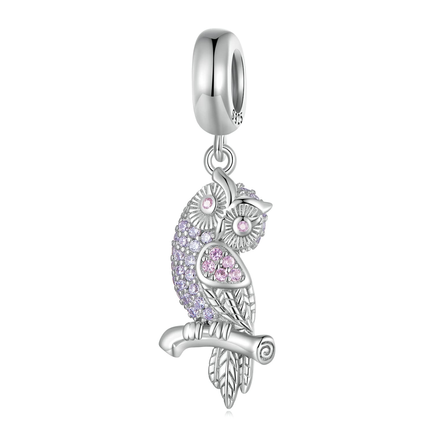 Generic Sowa Charms wisiorek mieszana sowa DIY Charm tworzenia biżuterii akcesoria rzemieślnicze do naszyjnika bransoletka