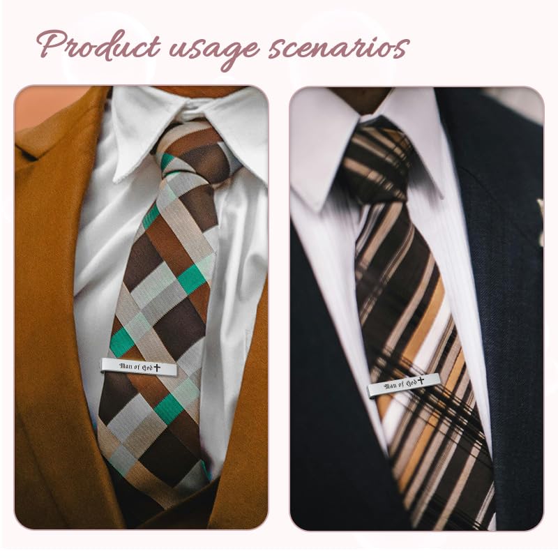 Novelty Mens Tie Clip for Wedding Graduation Gift for Him Son Grandson Birthday Christmas Gift Tie Clips for Dentist Pilot3